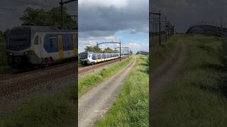 #treinleven flirt met tyfoon over de Moerdijk