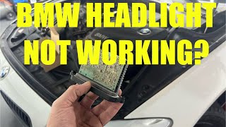 Common Issue Why Your BMW Headlight Is Not Working And How to Fix It!