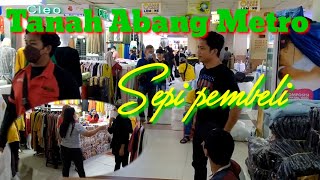 Pasar Tanah Abang masih sepi pembeli//Vlog kopyor