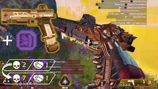 Gold RE-45 with Hammerpoint is DEADLY - Apex Legends