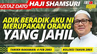 Dengar Ayat Al Quran, Terus Potong Kemarahan - Ustaz Shamsuri Haji Ahmad