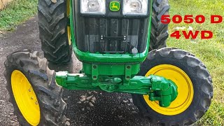 जॉन डियर 5050 4×4  फुल रिव्यु John Deere 5050 4×4 Full Review