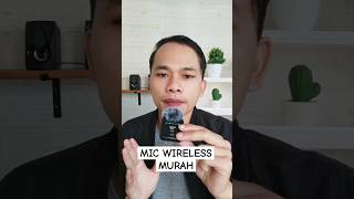 Rekomendasi mic wireless Suara Jernih ada noise cancelationnya #micwirelessmurah