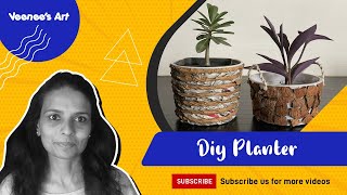 2 Easy Diy Planters //Best out of west ideas// How to make planters at home//