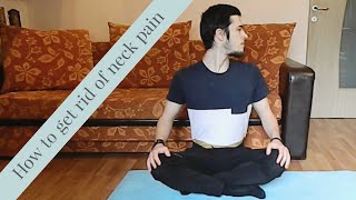 3 exercises for neck pain relief (3 exerciții pentru ameliorarea durerilor de gât)