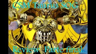 Saint Seiya EX - CSM Taurus SOG - Review en español . Parte final .