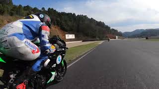 WorldSSP300 Sylvain Markarian having fun on the track