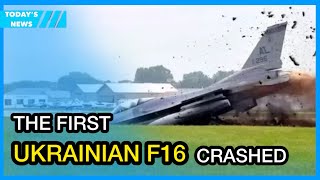 U.S.-Made F-16 Jet Fighter Crashes in Ukraine