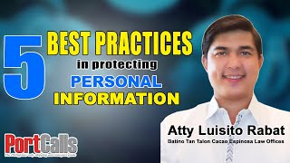 What are the 5 best practices for protecting personal information