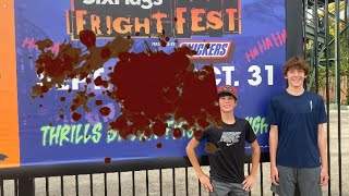 Terrors At Six Flags Fright Fest 2023!!! #terrors #scary #spookyseason #halloween2023 #sixflags