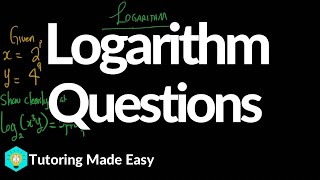 Algebra Tricks | Logarithm