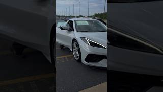 Pulling an brand new C8 in the showroom floor at Chevrolet #viral #shorts #shortvideos #viralvideos