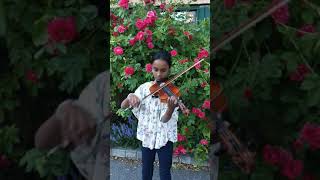 Despacito song on violin by Sharanya