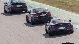 DSK Trackday Hockenheim 11.03.2017 Alfa Romeo 4C BMW M3 everywhere