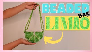 Beaded bag limão passo a passo