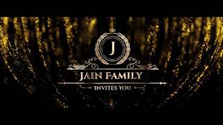 Wedding Invitation Video || Jain Family || Wedding of Sourabh & Neelam || Royal wedding ||