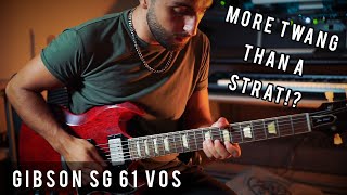 Gibson Sg 61 VOS | Sounds like a big Strat!