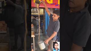 Minuman prindavan teh tarik ala  India #streetfood #kulinerindia #kulinerprindavan