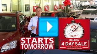 Brian Gardner Holden 4 Day Sale - Starts Tomorrow