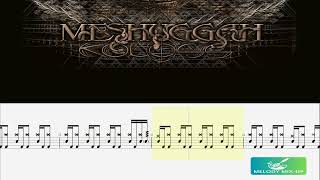 Drum Lesson Playthrough Meshuggah - Demiurge