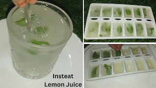 2 minutes Instead Lemon Juice Recipe | Lemon Juice Recipe | Instead Juice Recipe | Summer Special