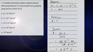 Pembahasan Soal Induksi Magnetik