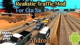 Realistic Traffic Mod | Gta Sa Traffic Mod | Gta Sa Gta V Traffic Mod | Gta Sa