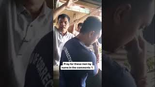 11 Filipino inmates BAPTIZED!!! #jesusshorts #baptized #baptism #jesus #papajesus #church #bible