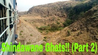 Shindawane Ghats (Part 2) | Koyna Express | WDP4 | EMD Accelerating | Pune to Satara Ghat Section