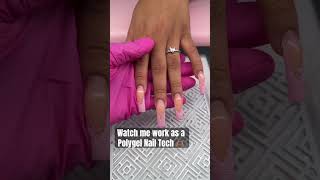 4+4??  Full video dropping soon #polygelnails #polygel