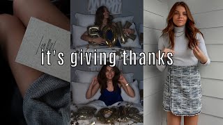 THANKSGIVING BREAK | hitting 50k on TikTok, thanksgiving, black friday shopping