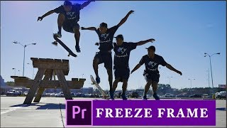 HOW TO FREEZE FRAME TUTORIAL WITH SOUND EFFECTS| SNAPSHOT | PREMIERE PRO CC