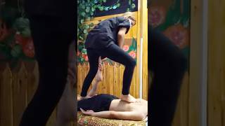 Strong BACK WALKING Massage