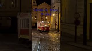 Historical tram in Prag