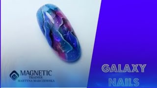 Galaxy nails by Martyna