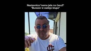 NEMA JELA NA CASU? TONI U ZADNJOJ KLUPI: