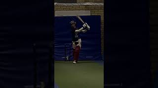 Enjoying Batting in Nets