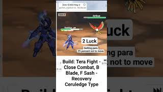 Luck Is Part Of The Game - Reg G Bss [Gen 9] #shorts #ceruledge