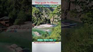 Hidden Paradise of Shala River! 🌿 Albania #Shorts