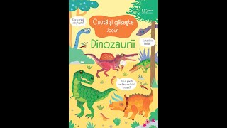 Caută și Găsește Jocuri, Dinozaurii: Aventuri Interactive în Lumea Dinozaurilor