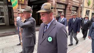 IMG 0466 - Alpini in via Dante Alessandria. In occasione dell'Inaugurazione Monumento Alpini