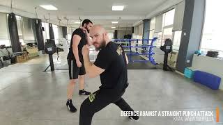 Defence Against a Straight Punch Attack Krav Maga