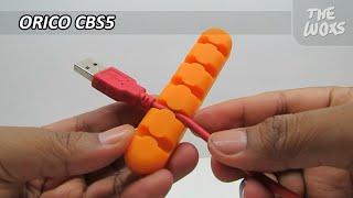 Alat Untuk Merapikan Kabel ORICO CBS5 Adhesive Desktop Cable Fixer - Bahasa Indonesia