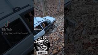 small tire jeep walks ledge #goforbroke #jeeponly #offroad #jeepgang #offroading #jeepnation