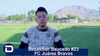 Hemos enseñado que tipo de equipo somos: Sebatían Saucedo #23 Fc Juárez Bravos