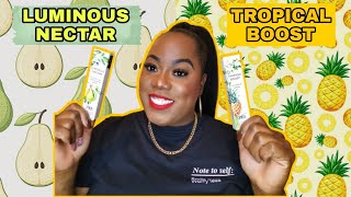 ZARA'S TROPICAL BOOST 🍍 & LUMINOUS NECTAR 🍐 PERFUME REVIEW || THE FRUITFUL COLLECTION 😂 || COCO PEBZ