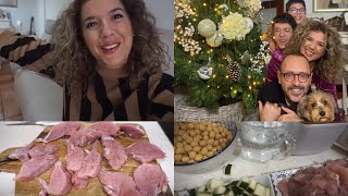 VlogMas + Mi Nochebuena con menú + Receta Cous Cous de verduras y pollo con salsa de mostaza