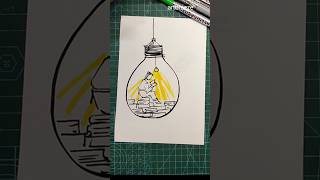 sketching an idea with pen  #penart #sketch #sketchbook #shortfeed  #shorts ‎@artbreeze 