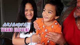 Decorating my daughters resting place for CHRISTMAS + Arianna Turns 11 // Vlog #173