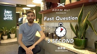 ADAM ALI - FAST QUESTION CHALLENGE